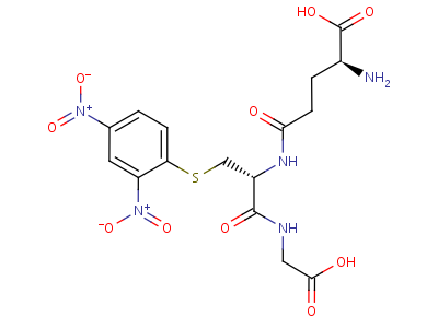 S-(2,4-dinitrophenyl)-glutathioneStructure,26289-39-4Structure S-(2,4-dinitrophenyl)-glutathione Structure,26289-39-4Structure