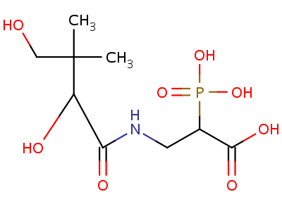 Phosphopantothenic acidStructure,5875-50-3Structure Phosphopantothenic acid Structure,5875-50-3Structure