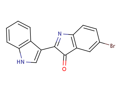 5-Bromo-2-indol-3-ylidene-1h-indol-3-oneStructure,92967-81-2Structure 5-Bromo-2-indol-3-ylidene-1h-indol-3-one Structure,92967-81-2Structure
