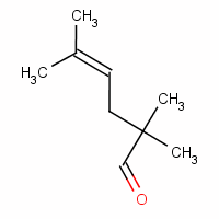 4-Hexenal, 2,2,5-trimethyl-Structure,1000-30-2Structure 4-Hexenal, 2,2,5-trimethyl- Structure,1000-30-2Structure
