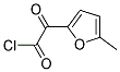 2-Furanacetyl chloride, 5-methyl-alpha-oxo-(9ci)Structure,100005-41-2Structure 2-Furanacetyl chloride, 5-methyl-alpha-oxo-(9ci) Structure,100005-41-2Structure