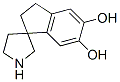 (9CI)-2,3-二氫螺[1H-茚-1,3-吡咯烷]-5,6-二醇結(jié)構(gòu)式_100038-04-8結(jié)構(gòu)式