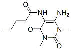  n-(6-氨基-1,2,3,4-四氫-1,3-二甲基-2,4-二氧代-5-嘧啶)-戊酰胺結(jié)構(gòu)式_100052-09-3結(jié)構(gòu)式