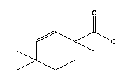 2-Cyclohexene-1-carbonyl chloride, 1,4,4-trimethyl-(6ci)Structure,100131-18-8Structure 2-Cyclohexene-1-carbonyl chloride, 1,4,4-trimethyl-(6ci) Structure,100131-18-8Structure