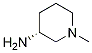 (R)-1-甲基-3-氨基哌啶結(jié)構(gòu)式_1001353-92-9結(jié)構(gòu)式