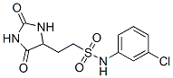 N-(3-chlorophenyl)-2-(2,5-dioxoimidazolidin-4-yl)ethanesulfonamideStructure,10044-78-7Structure N-(3-chlorophenyl)-2-(2,5-dioxoimidazolidin-4-yl)ethanesulfonamide Structure,10044-78-7Structure