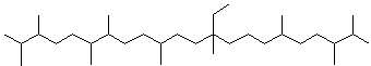 13-Ethyl-2,3,6,7,10,13,17,20,21-nonamethyldocosaneStructure,100664-68-4Structure 13-Ethyl-2,3,6,7,10,13,17,20,21-nonamethyldocosane Structure,100664-68-4Structure