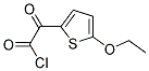 2-Thiopheneacetyl chloride, 5-ethoxy-alpha-oxo-(9ci)Structure,100750-87-6Structure 2-Thiopheneacetyl chloride, 5-ethoxy-alpha-oxo-(9ci) Structure,100750-87-6Structure