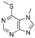 7H-purine,7-methyl-6-(methylthio)-Structure,1008-01-1Structure 7H-purine,7-methyl-6-(methylthio)- Structure,1008-01-1Structure