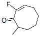 2-Cycloocten-1-one, 2-fluoro-8-methyl-Structure,101128-37-4Structure 2-Cycloocten-1-one, 2-fluoro-8-methyl- Structure,101128-37-4Structure