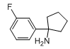 1-(3-氟苯基)環(huán)戊胺結(jié)構(gòu)式_1011361-33-3結(jié)構(gòu)式