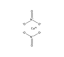 硝酸鈣結構式_10124-37-5結構式