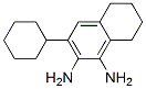 1,2-Naphthalenediamine, 3-cyclohexyl-5,6,7,8-tetrahydro-Structure,101438-13-5Structure 1,2-Naphthalenediamine, 3-cyclohexyl-5,6,7,8-tetrahydro- Structure,101438-13-5Structure