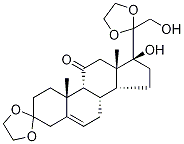 17,21-Dihydroxy-pregn-5-ene-3,11,20-trione 3,20-diethylene ketalStructure,101524-47-4Structure 17,21-Dihydroxy-pregn-5-ene-3,11,20-trione 3,20-diethylene ketal Structure,101524-47-4Structure