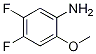 4,5-Difluoro-2-methoxy-phenylamineStructure,1017779-71-3Structure 4,5-Difluoro-2-methoxy-phenylamine Structure,1017779-71-3Structure