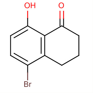 5-Bromo-3,4-dihydro-8-hydroxy-1(2h)-naphthalenone Structure,101819-51-6Structure