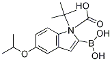 1H-Indole-1-carboxylic acid, 2-borono-5-(1-methylethoxy)-, 1-(1,1-dimethylethyl)esterStructure,1021342-98-2Structure 1H-Indole-1-carboxylic acid, 2-borono-5-(1-methylethoxy)-, 1-(1,1-dimethylethyl)ester Structure,1021342-98-2Structure
