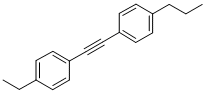 1-Ethyl-4-[(4-n-propylphenyl)ethynyl]benzene Structure,102225-55-8Structure