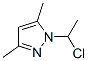1H-pyrazole, 1-(1-chloroethyl)-3,5-dimethyl-Structure,102864-89-1Structure 1H-pyrazole, 1-(1-chloroethyl)-3,5-dimethyl- Structure,102864-89-1Structure