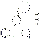 1-(1-(1-甲基環(huán)辛基)哌啶-4-基)-2-(哌啶-3-基)-1H-苯并[d]咪唑三鹽酸鹽結(jié)構(gòu)式_1028969-49-4結(jié)構(gòu)式