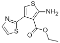 3-Thiophenecarboxylic acid, 2-amino-4-(2-thiazolyl)-, ethyl esterStructure,1029421-23-5Structure 3-Thiophenecarboxylic acid, 2-amino-4-(2-thiazolyl)-, ethyl ester Structure,1029421-23-5Structure