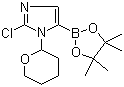 1H-Imidazole, 2-chloro-1-(tetrahydro-2H-pyran-2-yl)-5-(4,4,5,5-tetramethyl-1,3,2-dioxaborolan-2-yl)-Structure,1029684-36-3Structure 1H-Imidazole, 2-chloro-1-(tetrahydro-2H-pyran-2-yl)-5-(4,4,5,5-tetramethyl-1,3,2-dioxaborolan-2-yl)- Structure,1029684-36-3Structure