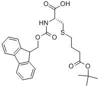 Fmoc-l-cys(prco-otbu)-oh結構式_102971-73-3結構式