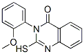 2-Mercapto-3-(2-methoxy-phenyl)-3H-quinazolin-4-oneStructure,1031-67-0Structure 2-Mercapto-3-(2-methoxy-phenyl)-3H-quinazolin-4-one Structure,1031-67-0Structure