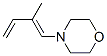 Morpholine, 4-(2-methyl-1,3-butadienyl)-(7ci,8ci)Structure,10321-84-3Structure Morpholine, 4-(2-methyl-1,3-butadienyl)-(7ci,8ci) Structure,10321-84-3Structure