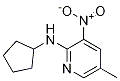 2-Cyclopentylamino-5-methyl-3-nitropyridine Structure,1033202-29-7Structure