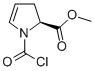 (s)-(9ci)-1-(氯羰基)-2,3-二氫-1H-吡咯-2-羧酸甲酯結(jié)構(gòu)式_103322-13-0結(jié)構(gòu)式