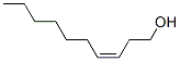 (Z)-癸-3-烯-1-醇結構式_10340-22-4結構式