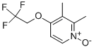 2, 3-Dimethyl-4-(2,2,2-trifluoroethoxy) pyridine-n-oxideStructure,103577-61-3Structure 2, 3-Dimethyl-4-(2,2,2-trifluoroethoxy) pyridine-n-oxide Structure,103577-61-3Structure