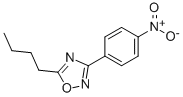 5-Butyl-3-(4-nitrophenyl)-1,2,4-oxadiazole Structure,10364-70-2Structure