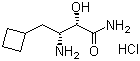 Cyclobutanebutanamide, β-amino-α-hydroxy-, hydrochloride (1:1), (αS,βR)-Structure,1036931-36-8Structure Cyclobutanebutanamide, β-amino-α-hydroxy-, hydrochloride (1:1), (αS,βR)- Structure,1036931-36-8Structure