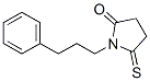 2-Pyrrolidinone, 1-(3-phenylpropyl)-5-thioxo-Structure,103872-62-4Structure 2-Pyrrolidinone, 1-(3-phenylpropyl)-5-thioxo- Structure,103872-62-4Structure