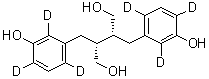 外消旋腸二醇-d6結(jié)構(gòu)式_104411-12-3結(jié)構(gòu)式