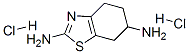 4,5,6,7-Tetrahydro-benzothiazole-2,6-diamine 2hclStructure,104617-48-3Structure 4,5,6,7-Tetrahydro-benzothiazole-2,6-diamine 2hcl Structure,104617-48-3Structure