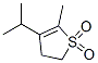 Thiophene, 2,3-dihydro-5-methyl-4-(1-methylethyl)-, 1,1-dioxide (9ci)Structure,104664-82-6Structure Thiophene, 2,3-dihydro-5-methyl-4-(1-methylethyl)-, 1,1-dioxide (9ci) Structure,104664-82-6Structure