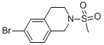 6-Bromo-2-methanesulfonyl-1,2,3,4-tetrahydroisoquinolineStructure,1046816-12-9Structure 6-Bromo-2-methanesulfonyl-1,2,3,4-tetrahydroisoquinoline Structure,1046816-12-9Structure