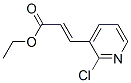3-(2-Chloro-pyridin-3-yl)-acrylic acid ethyl ester Structure,104830-08-2Structure