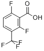2,6-Difluoro-3-(trifluoromethyl)benzoic acidStructure,1048921-49-8Structure 2,6-Difluoro-3-(trifluoromethyl)benzoic acid Structure,1048921-49-8Structure