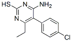 4-Amino-5-(4-chlorophenyl)-6-ethylpyrimidine-2-thiolStructure,105640-70-8Structure 4-Amino-5-(4-chlorophenyl)-6-ethylpyrimidine-2-thiol Structure,105640-70-8Structure