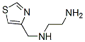 1,2-Ethanediamine, n-(4-thiazolylmethyl)-(9ci)Structure,105954-28-7Structure 1,2-Ethanediamine, n-(4-thiazolylmethyl)-(9ci) Structure,105954-28-7Structure