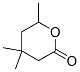 2H-pyran-2-one,tetrahydro-4,4,6-trimethyl-Structure,10603-06-2Structure 2H-pyran-2-one,tetrahydro-4,4,6-trimethyl- Structure,10603-06-2Structure