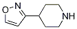 4-(3-Isoxazolyl)piperidineStructure,1060814-32-5Structure 4-(3-Isoxazolyl)piperidine Structure,1060814-32-5Structure