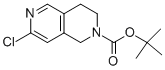 7-Chloro-3,4-dihydro-1h-[2,6]naphthyridine-2-carboxylic acid tert-butyl ester Structure,1060816-50-3Structure