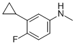 Benzenemethanamine, 3-cyclopropyl-4-fluoro-Structure,1063733-90-3Structure Benzenemethanamine, 3-cyclopropyl-4-fluoro- Structure,1063733-90-3Structure