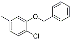 2-(Benzyloxy)-1-chloro-4-methylbenzeneStructure,1065074-77-2Structure 2-(Benzyloxy)-1-chloro-4-methylbenzene Structure,1065074-77-2Structure