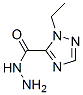 1H-1,2,4-triazole-5-carboxylicacid,1-ethyl-,hydrazide(9ci)Structure,106535-39-1Structure 1H-1,2,4-triazole-5-carboxylicacid,1-ethyl-,hydrazide(9ci) Structure,106535-39-1Structure